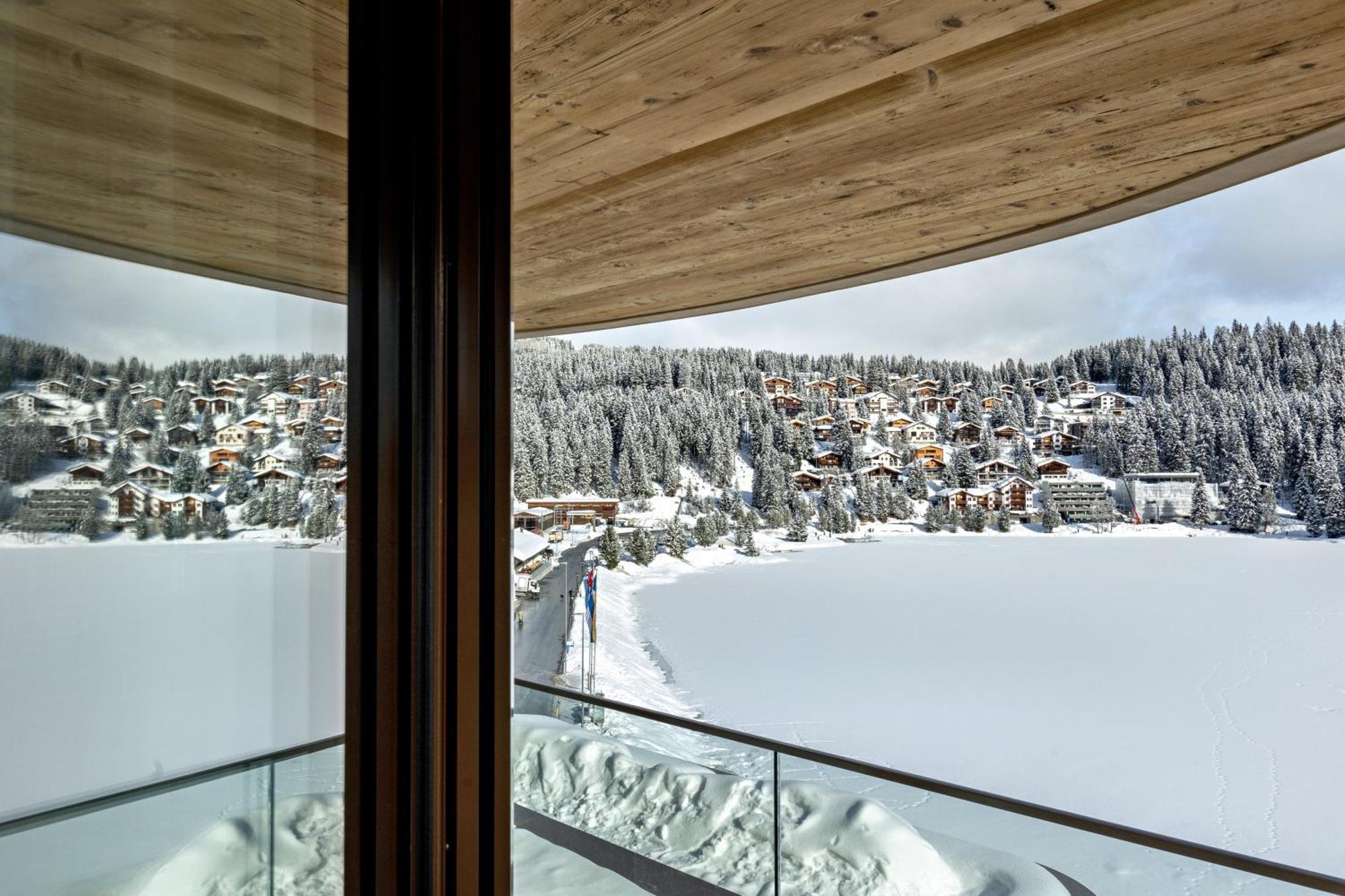 Postresidenz Am See อาโรซา ภายนอก รูปภาพ