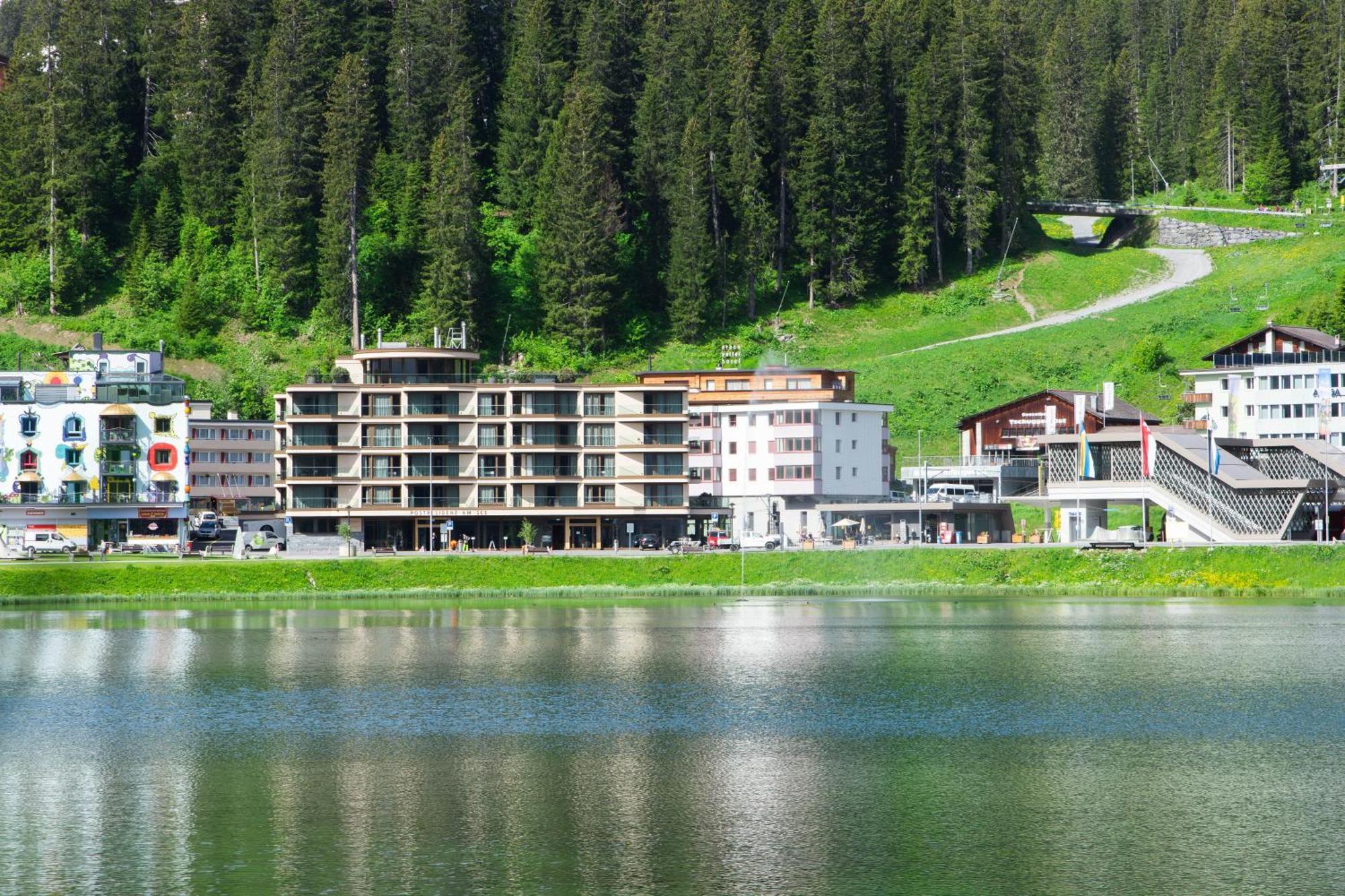 Postresidenz Am See อาโรซา ภายนอก รูปภาพ