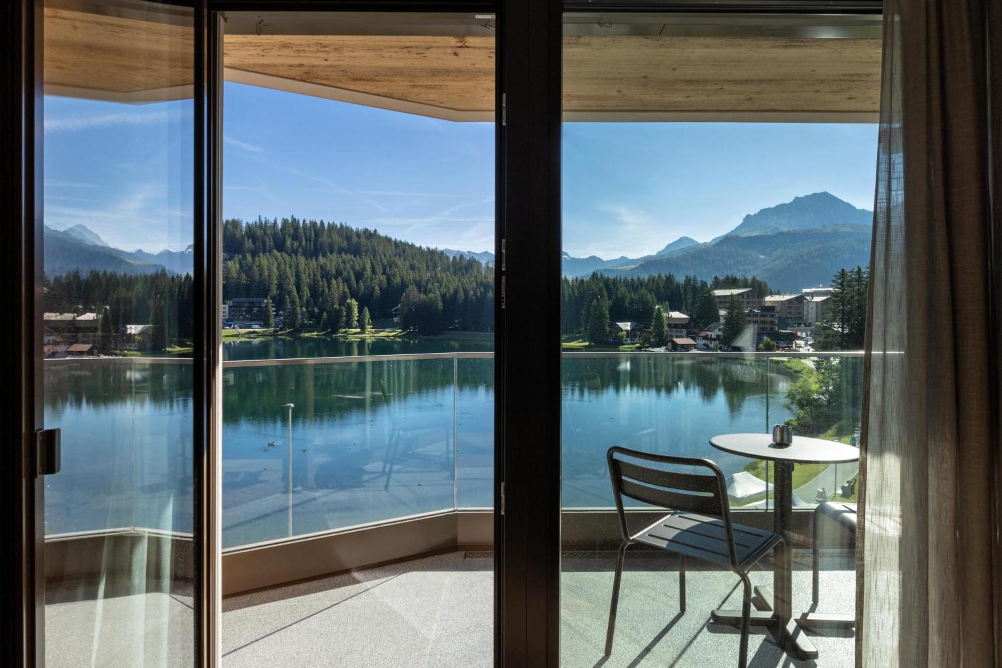 Postresidenz Am See อาโรซา ภายนอก รูปภาพ